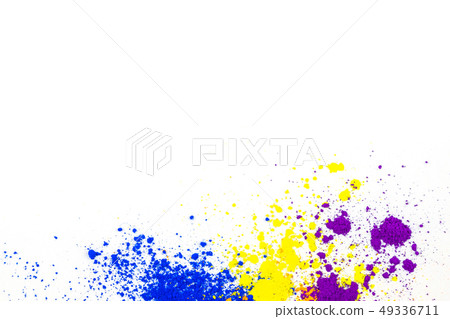 Natural colored pigment powder. 49336711