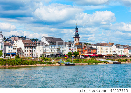 Rudesheim am Rhein aerial view 49337713