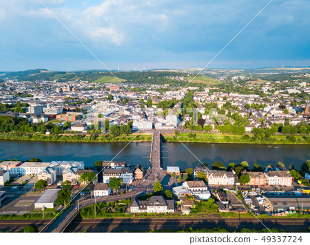 Trier aerial panoramic view, Germany 49337724