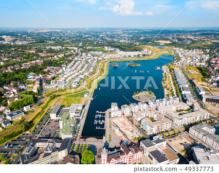 Phoenix See lake in Dortmund 49337773