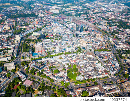 Dortmund city centre aerial view 49337774