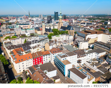 Dortmund city centre aerial view 49337775