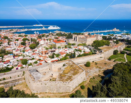 Rhodes old town in Greece 49338074
