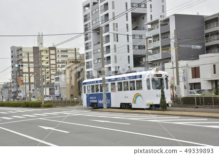 [Osaka Prefecture] Sakai city area, town where trams run 49339893
