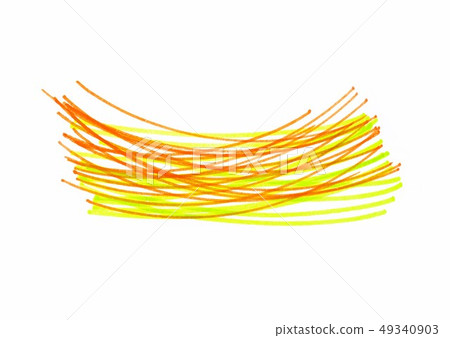 Abstract bright color free hand drawn texture on 49340903