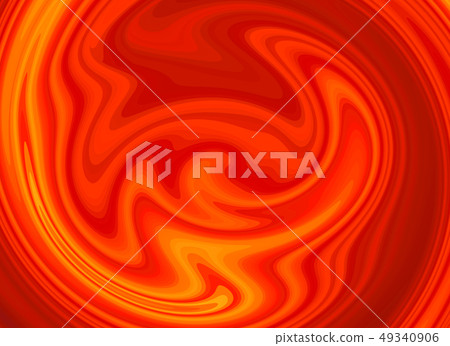 Bright red and orange background with a curl 49340906