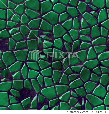 surface floor marble mosaic pattern seamless green 49342431