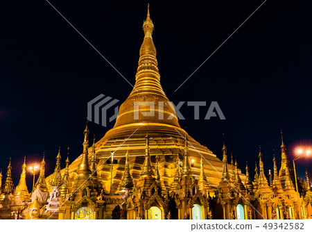 Shwedagon Pagoda  Yangon in Myanmar 49342582