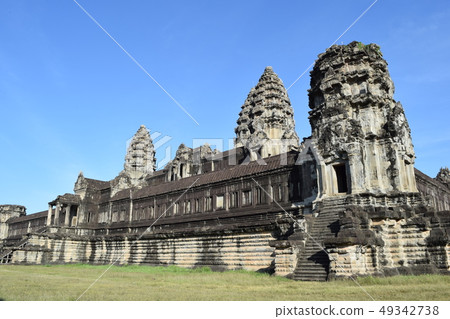 吳哥窟全景 吳哥窟全景 49342738