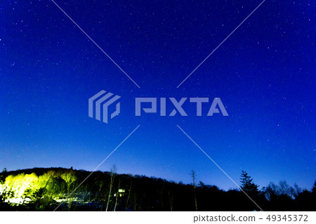 Shiga Kogen's starry sky # 2 Shiga Kogen's starry sky # 2 49345372