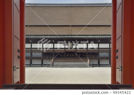 Shion Hall Chengmen Gate Kyoto Imperial Palace 49345422