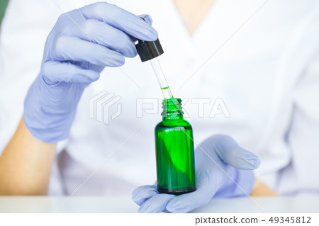 Medicine. Natural Organic Medicine and Healthcare, Alternative Plant Medicine, Mortar and Herbal 49345812