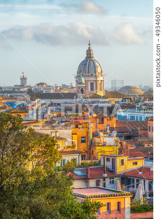 Rome city view from the Pincio Terrace 49346050