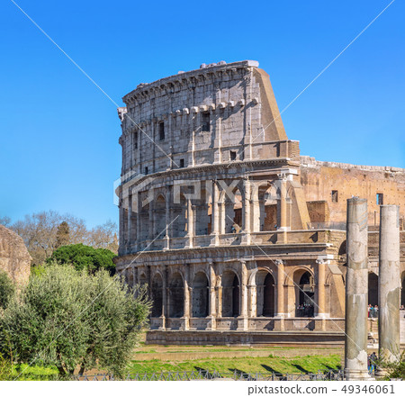 Roman Colosseum, Rome, Italy 49346061