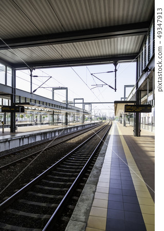 Train station in Porto 49347913