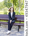 Beautiful blond girl fourteen years old 49347947