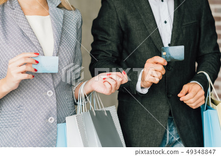 shopping time family leisure lifestyle credit card 49348847