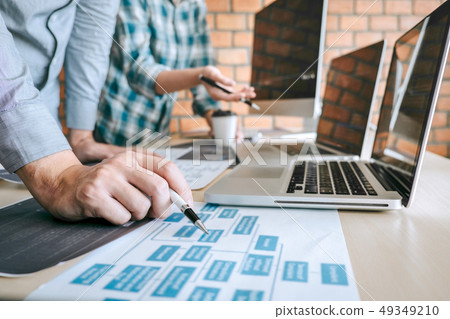 Team of Professional Developer programmer 49349210