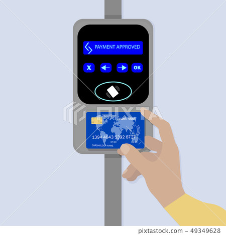 Transaction credit card wireless, payment digital, 49349628