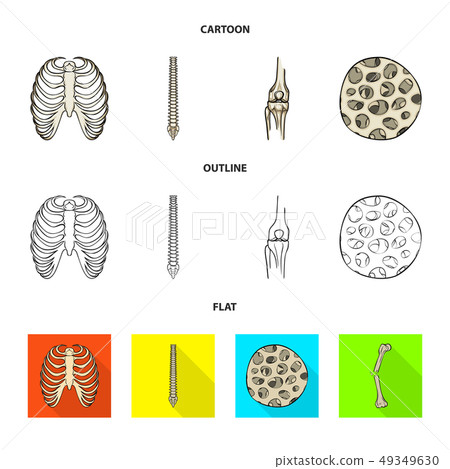 Isolated object of medicine and clinic icon. Collection of medicine and medical vector icon for 49349630