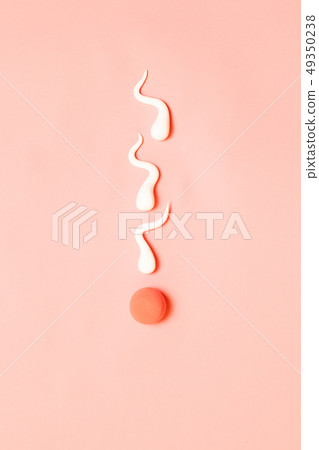 The figure of human sperm and human egg 49350238