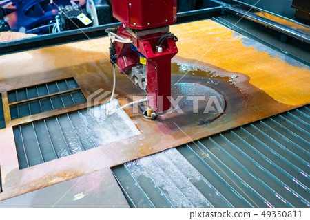 CNC water jet cutting machine 49350811