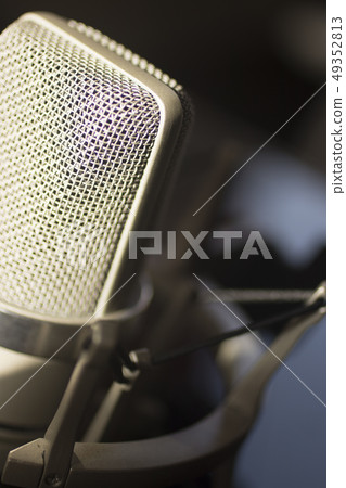 Recording studio voice microphone Recording studio voice microphone 49352813