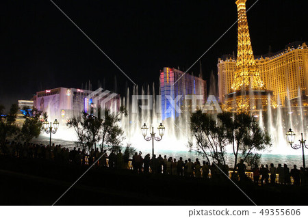 Fountain, Las Vegas, Nevada, USA 49355606