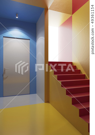 3d Cg Collage Illustration Architecture Stock Illustration 49361154 Pixta