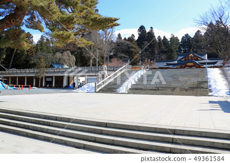 盛岡八幡宮,通往禮拜堂的石階 盛岡八幡宮,通往禮拜堂的石階 49361584