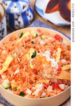 Chirashi sushi bowl Chirashi sushi bowl 49361713