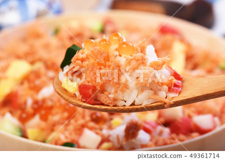 Chirashi sushi bowl Chirashi sushi bowl 49361714