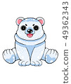 Baby polar bear 49362343