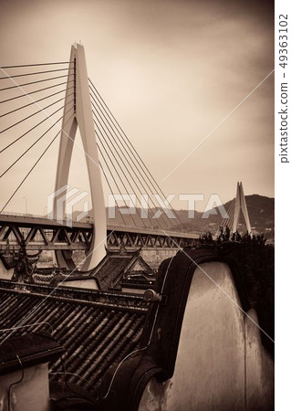 Chongqing bridge old house Chongqing bridge old house 49363102