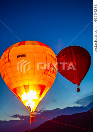 台灣台東熱汽球嘉年華Asia Taiwan Taitung hot air balloon 49364288