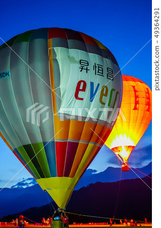 台灣台東熱汽球嘉年華Asia Taiwan Taitung hot air balloon 台灣台東熱汽球嘉年華Asia Taiwan Taitung hot air balloon 49364291