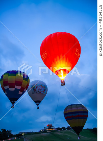 台灣台東熱汽球嘉年華Asia Taiwan Taitung hot air balloon 49364318