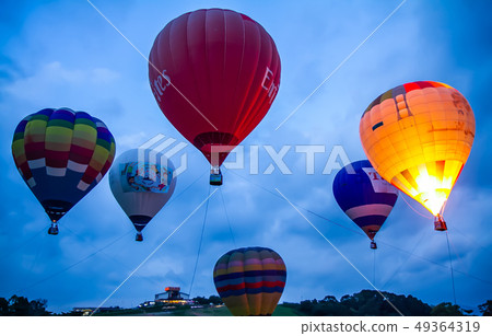 台灣台東熱汽球嘉年華Asia Taiwan Taitung hot air balloon 49364319
