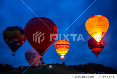 台灣台東熱汽球嘉年華Asia Taiwan Taitung hot air balloon 49364323