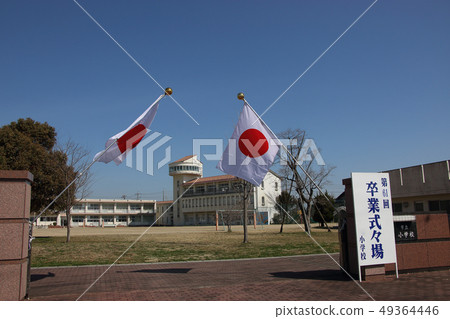 Elementary school graduation ceremony Elementary school graduation ceremony 49364446