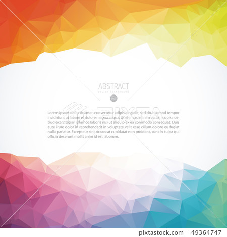 Color triangle background banner brochure template Color triangle background banner brochure template 49364747