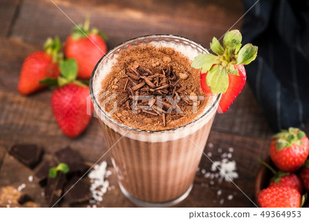 Strawberry Chocolate Milkshake Strawberry Chocolate Milkshake 49364953