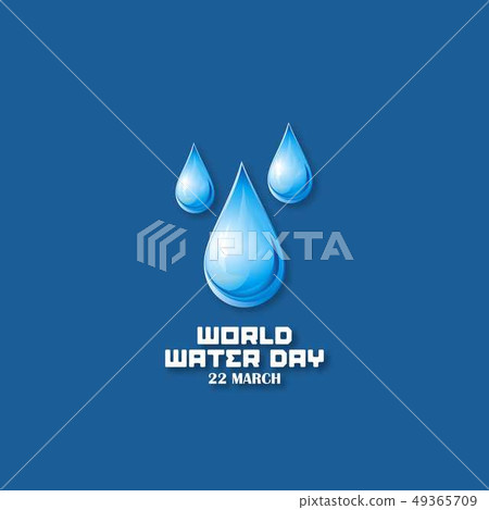 Background of World Water Day 49365709
