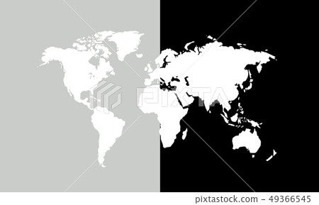 World map vector illustration 49366545