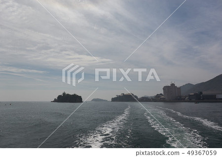 Fukuyama City, Hiroshima Prefecture, overlooking Tonoura from Tohsen (Heiseo Iroha Maru) Fukuyama City, Hiroshima Prefecture, overlooking Tonoura from Tohsen (Heiseo Iroha Maru) 49367059