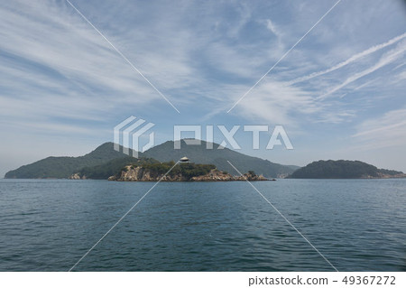 從Tohko(Heiji Iroha Maru),Tonoura,Fukuyama市,廣島縣觀看 從Tohko(Heiji Iroha Maru),Tonoura,Fukuyama市,廣島縣觀看 49367272