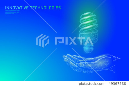 Fluorescent compact lamp saving energy light... - Stock Illustration ...