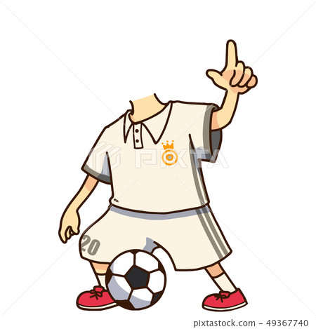 Children aiming at football goal 49367740