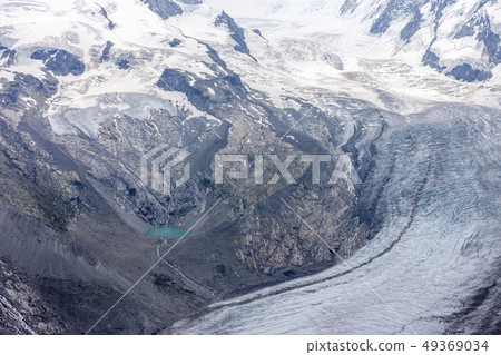 summer landscape with permanent glaciers Swizerland Alps summer landscape with permanent glaciers Swizerland Alps 49369034
