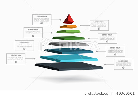 Infographic design template with place for your data. Vector illustration. 49369501
